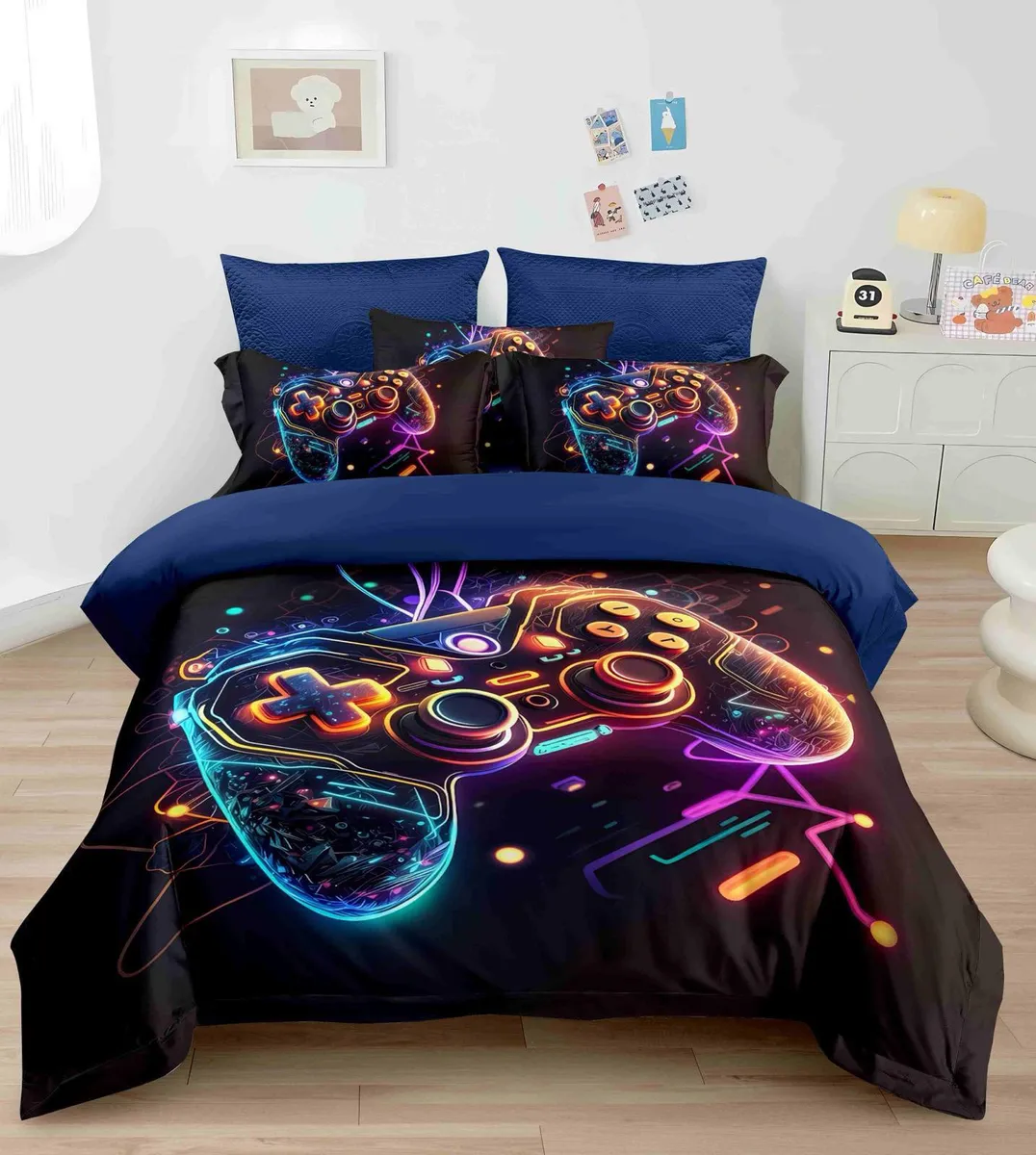 Komplet pościeli 3-częściowy Gaming 160x200cm