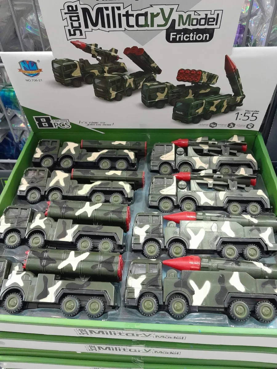 Model wojskowy wyrzutnia rakiet Friction 1:55 Scale Military