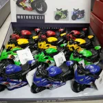 Zabawkowy motocykl Moto Inercja symulacja 3+ multikolor