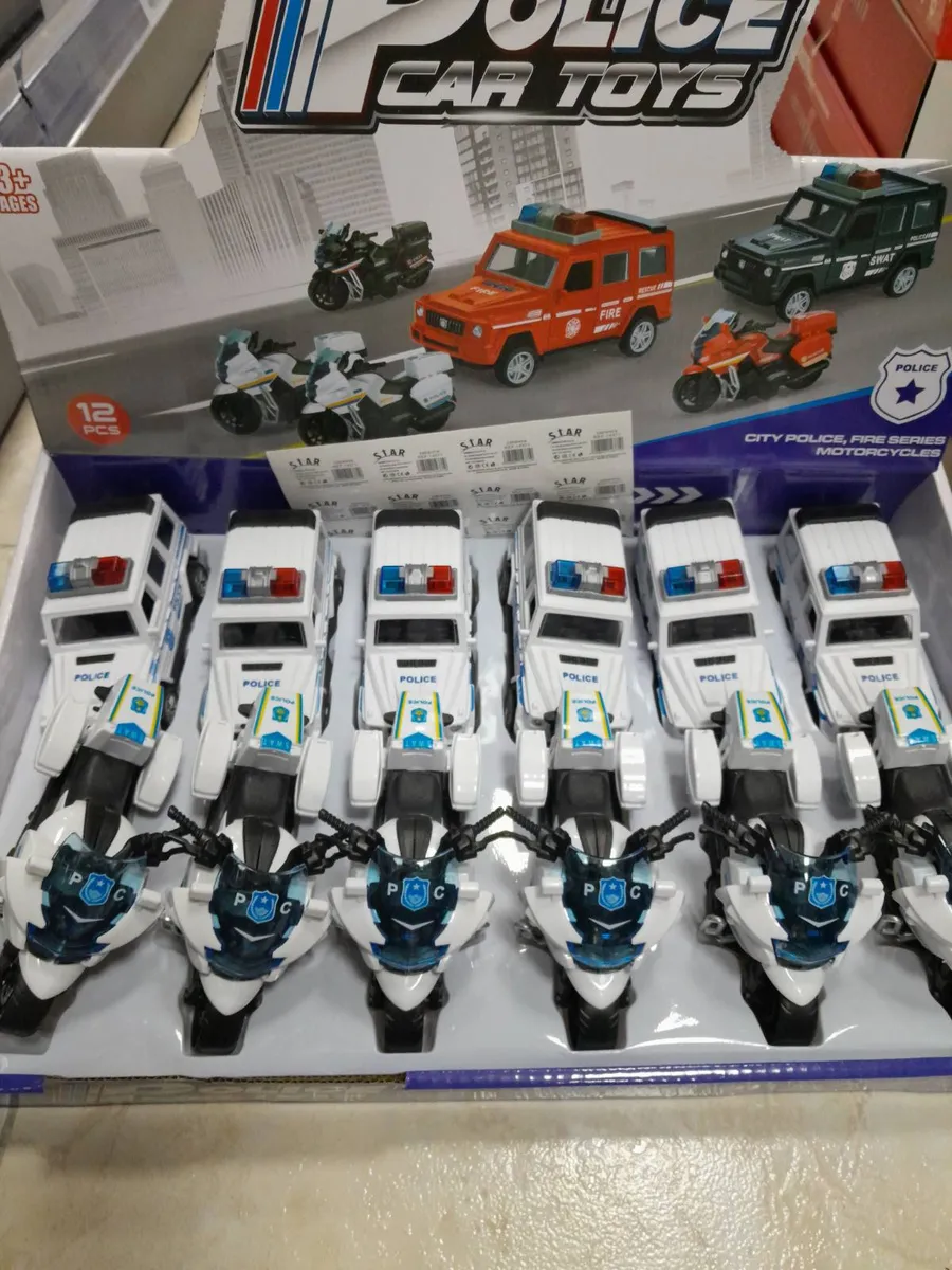 Zabawki policyjne Star Police Car Toys 12 szt