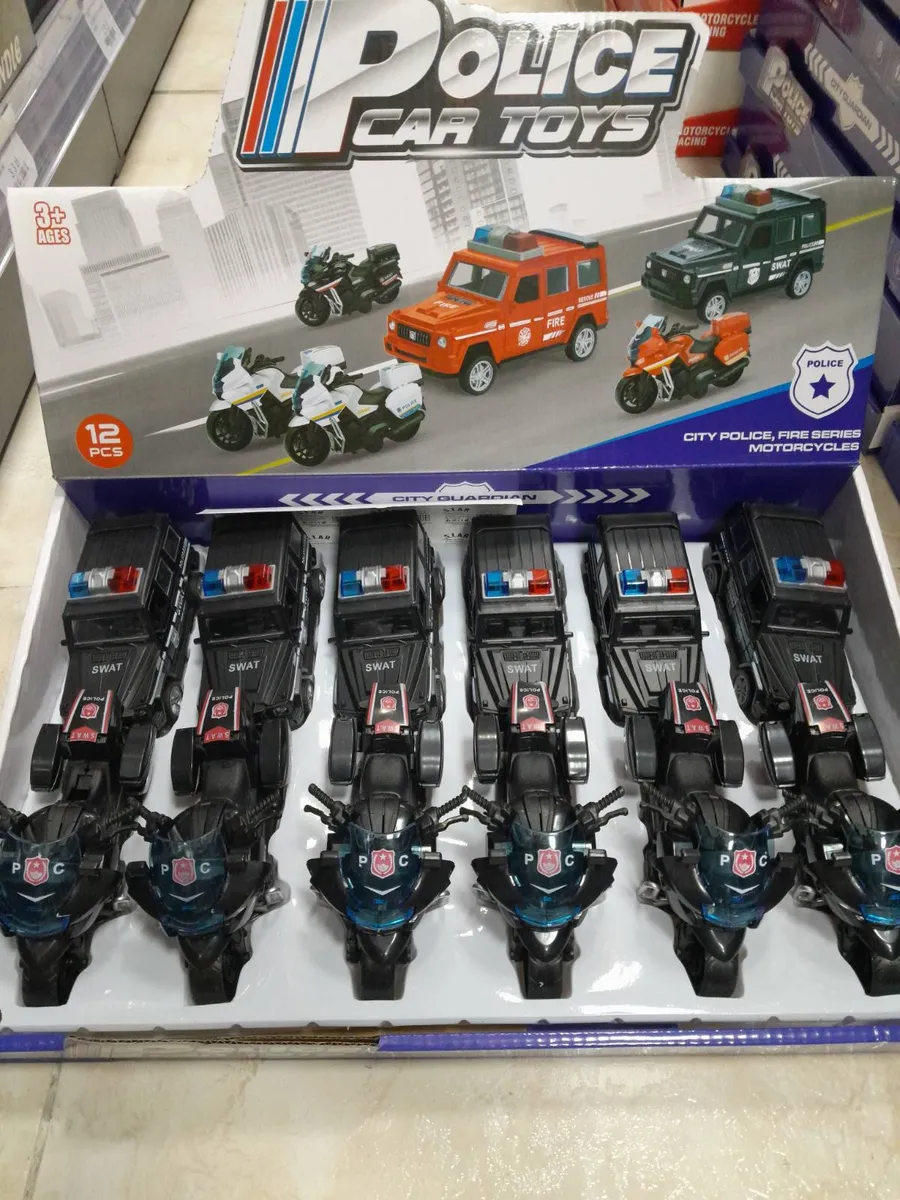 Zestaw zabawek policyjnych City Police 12 szt