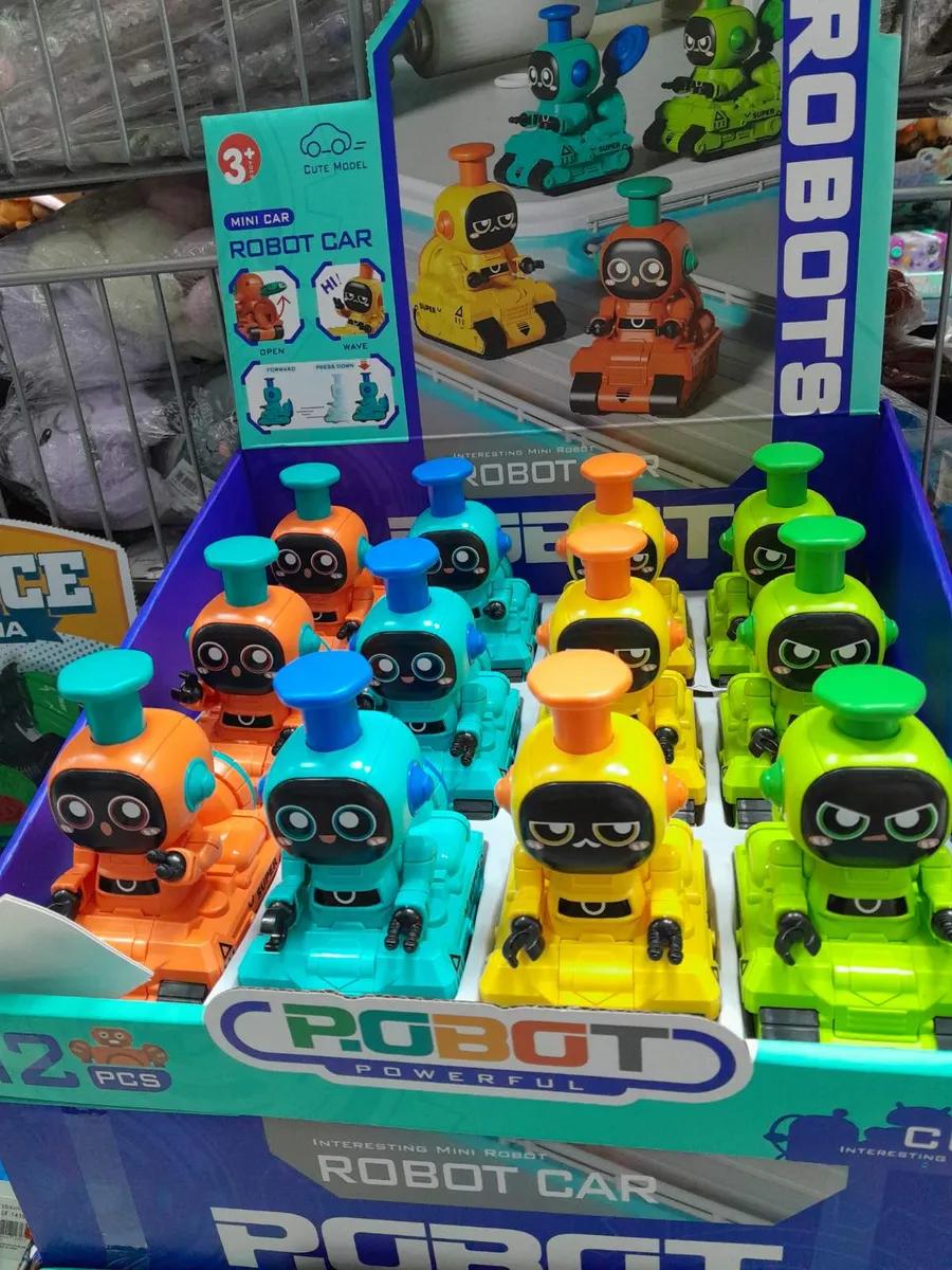 Mini Robot Car Powerobot Wielokolorowy 3+ Transformujący