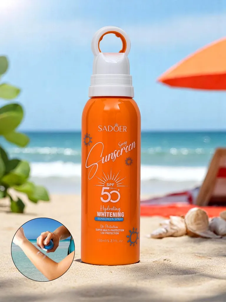 Sadoer Sunscreen Spray SPF50+ Hydrating Whitening 150ml