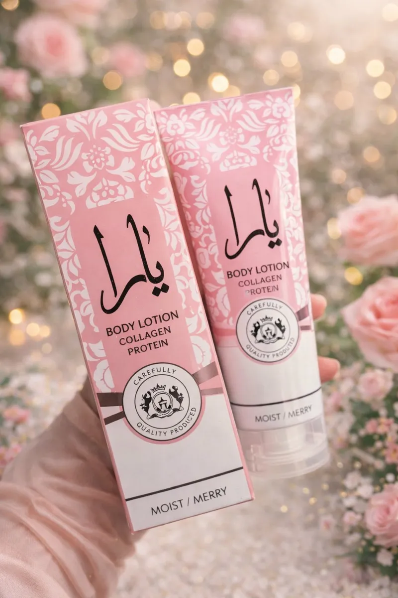 Balsam do ciała Lattafa Yara Collagen Protein różowy