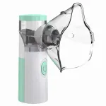 Nebulizator inhalator przenośny miętowy na kablu lub baterię