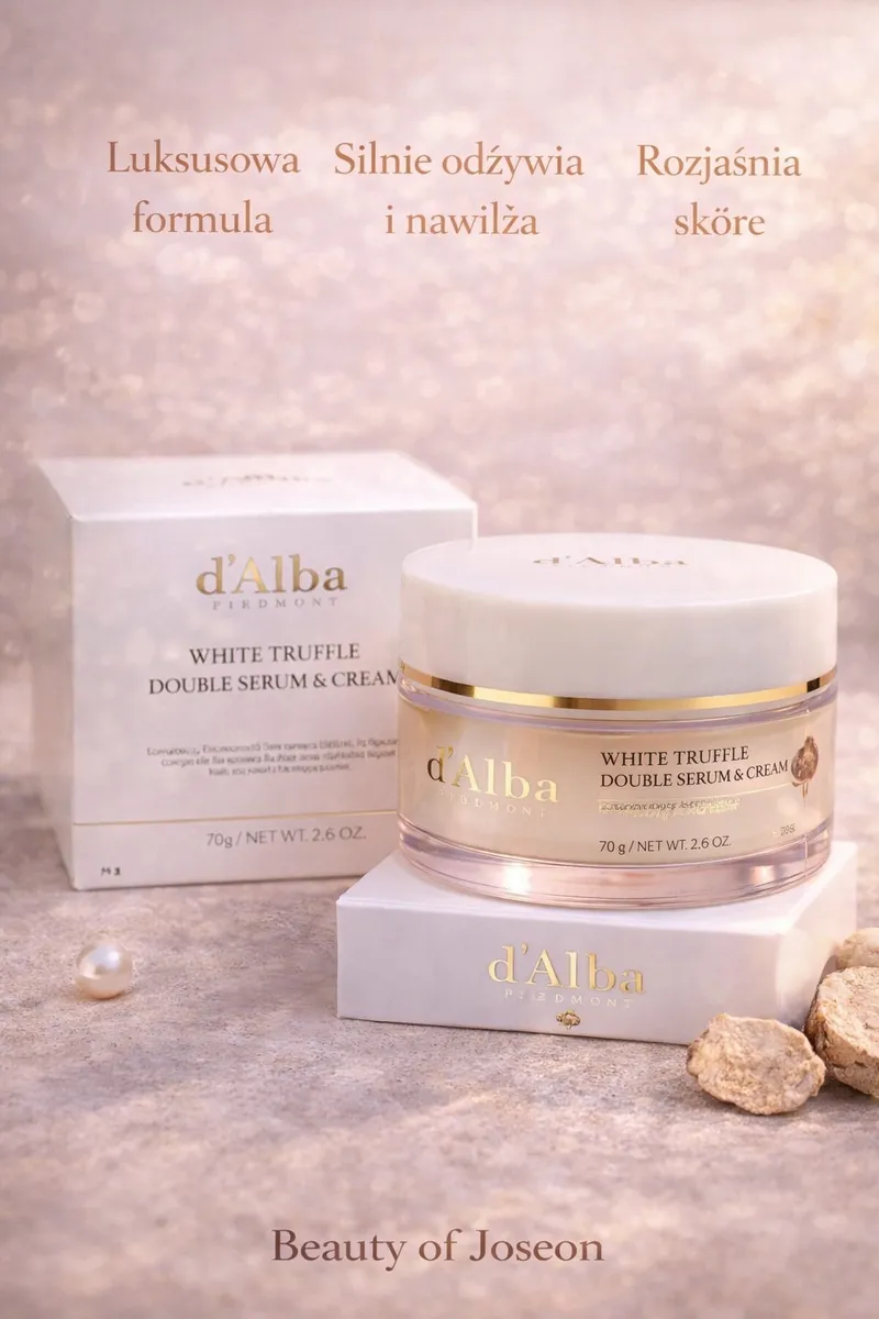 d'Alba White Truffle Double Serum & Cream 70g