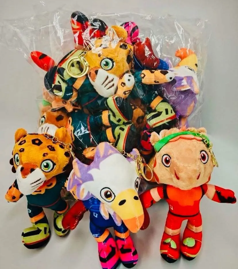 Breloki Zabawkowe Maskotki Sportowe Wielokolorowe