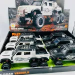 Model off-roadowy Fast & Drive 1:22 biały z smokiem