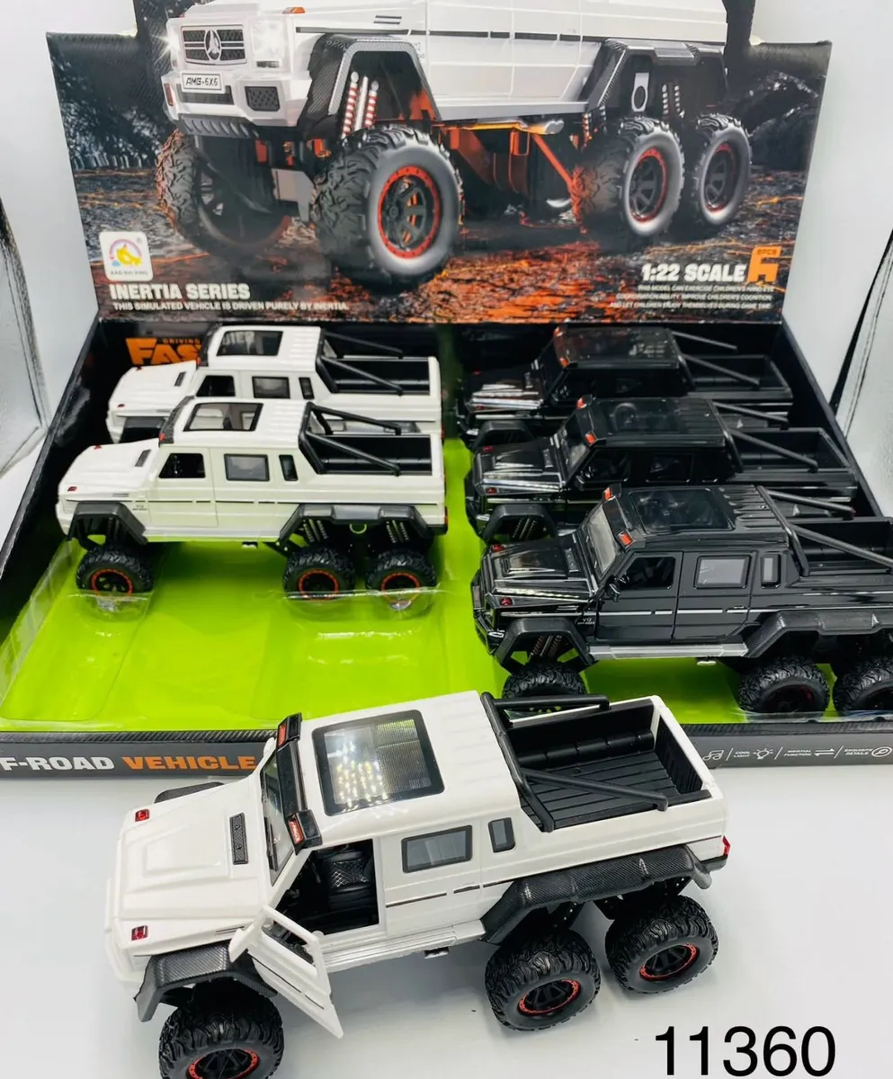Zestaw modeli Mercedes G63 6x6 Inertia Series 1:22 skala