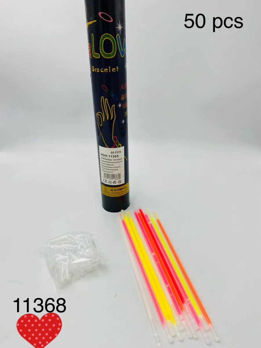 Glow Bracelet HDM 50 szt wielokolorowe