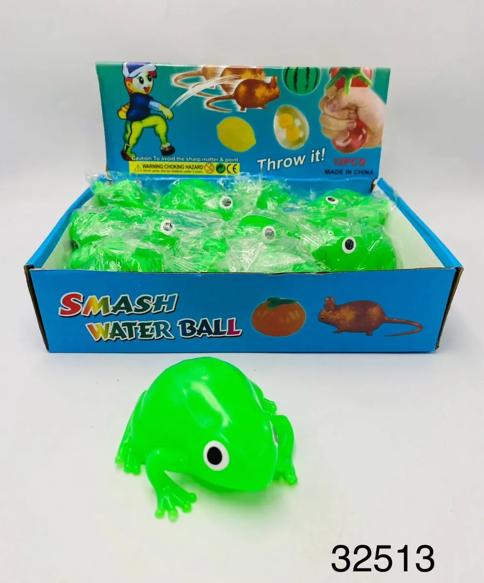 Zabawka Smash Water Ball Żaba Zielona 12szt/op
