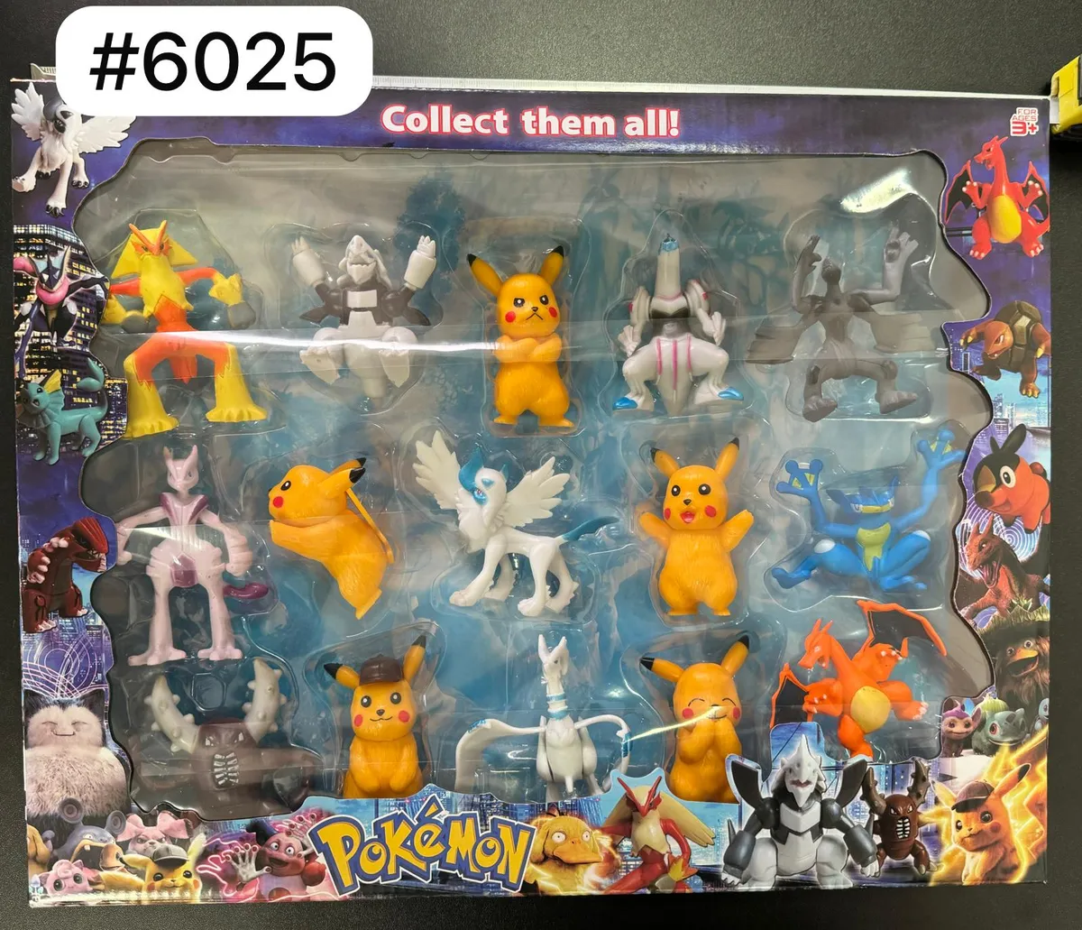 Zestaw figurek Pokémon #6025 Collect Them All 12 szt