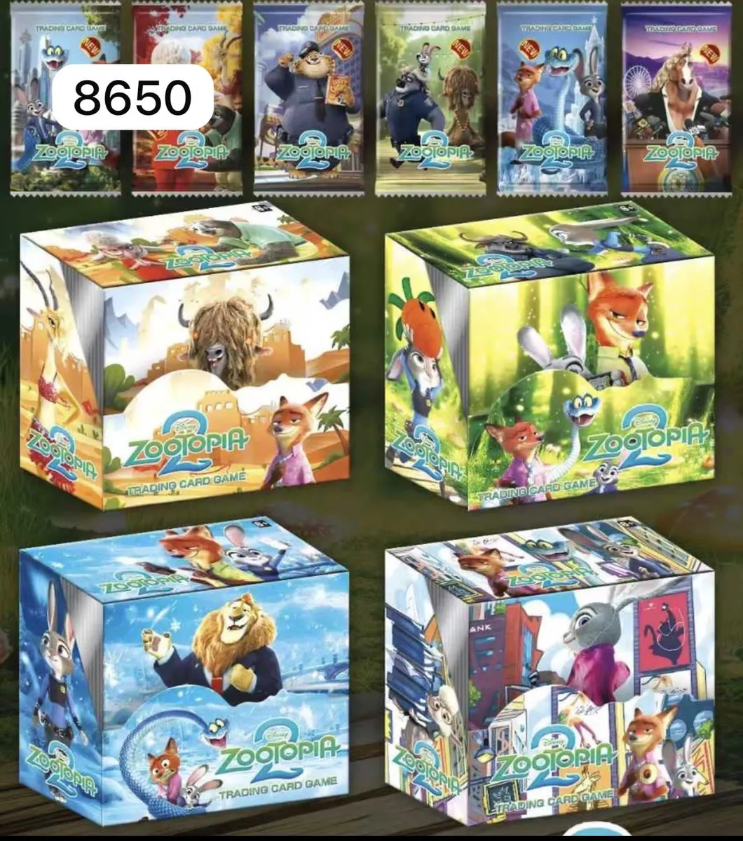 Karty Kolekcjonerskie Zootopia Trading Card Game 8650