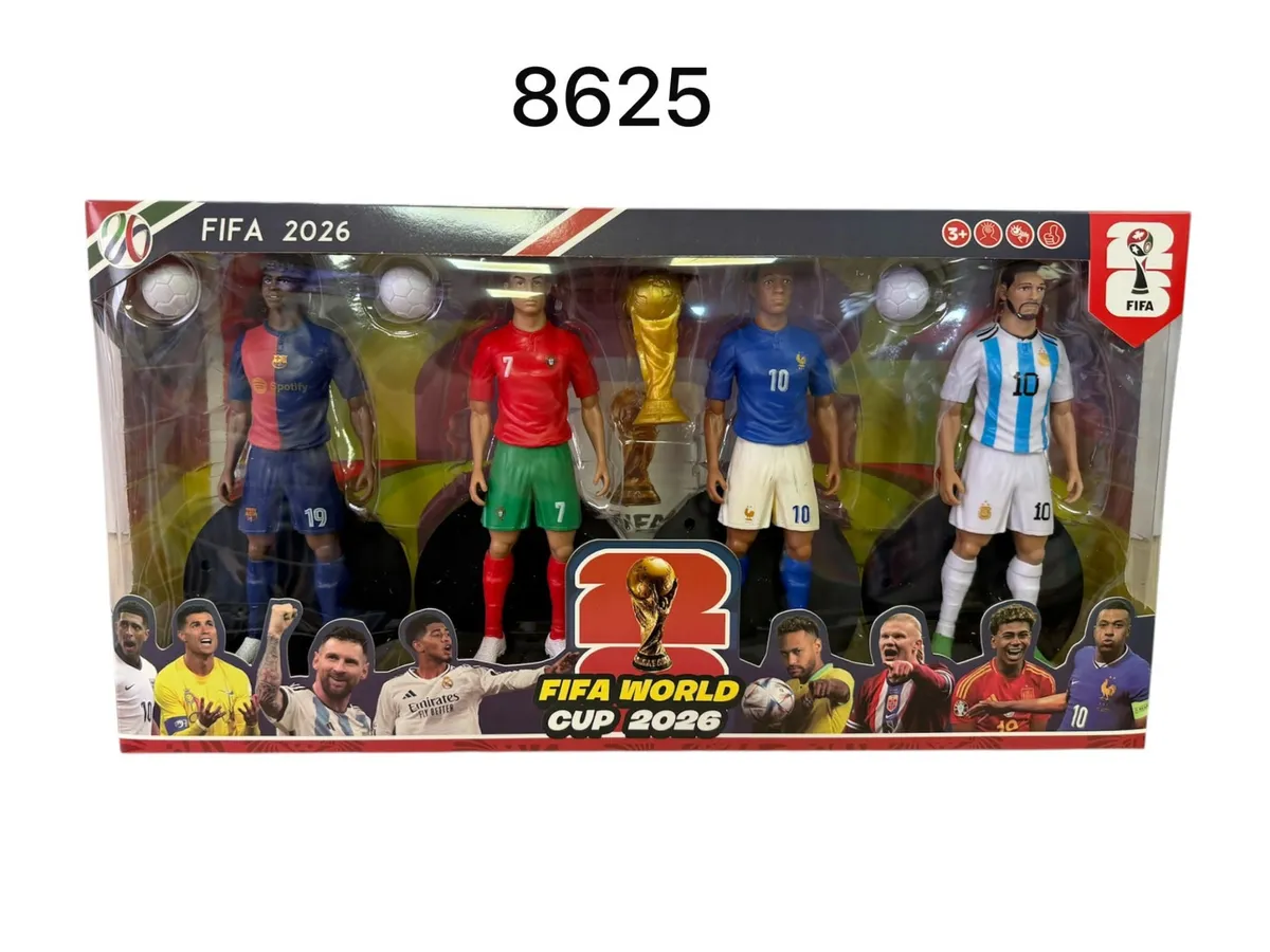 Zestaw figurek piłkarzy FIFA World Cup 2026 4 szt