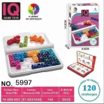 IQ Game Toys Puzzle 3D 5 Poziomów 14.5x9.8x3cm