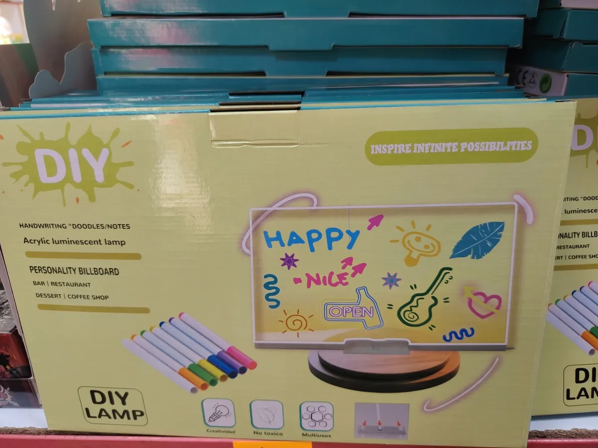 DIY Tablica Luminescencyjna z Markerami Akrylowymi