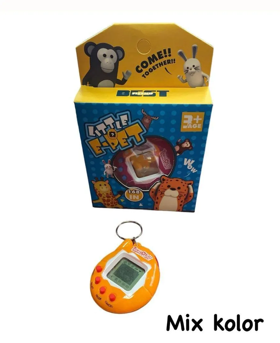 Tamagotchi Little Pet Mix Kolorów 168 Gier 3+