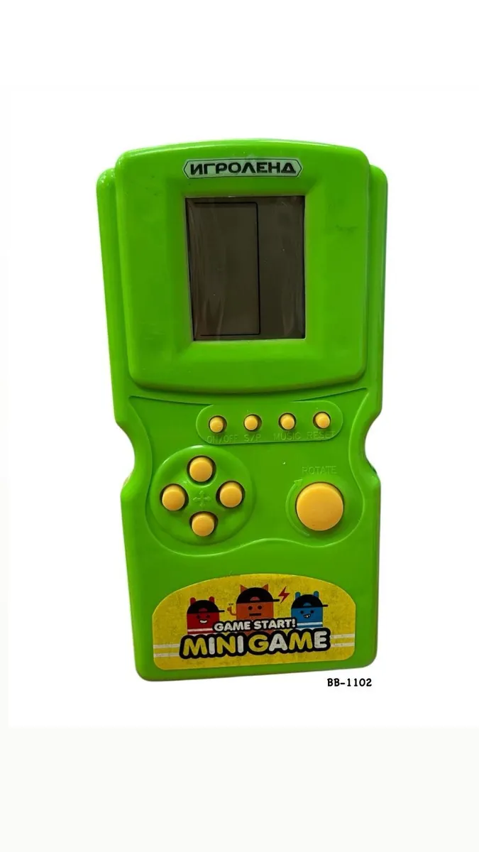 Mini Gra Przenośna Prograna Zielona BB-1102