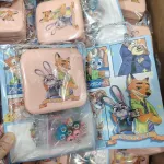Zestaw biżuterii Zootopia Judy i Nick różowy