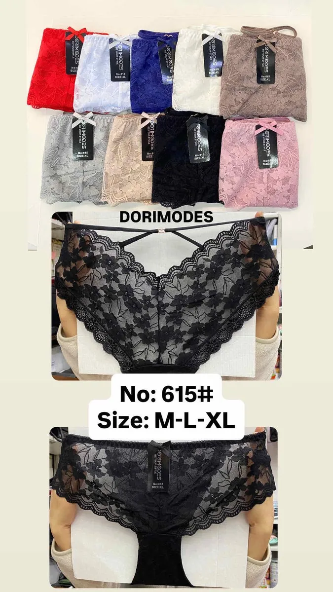 Dorimodes Majtki Damskie Koronkowe M-L-XL No.615