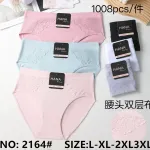 Hana Majtki Damskie z Koronkami Różowe L-XL-2XL-3XL
