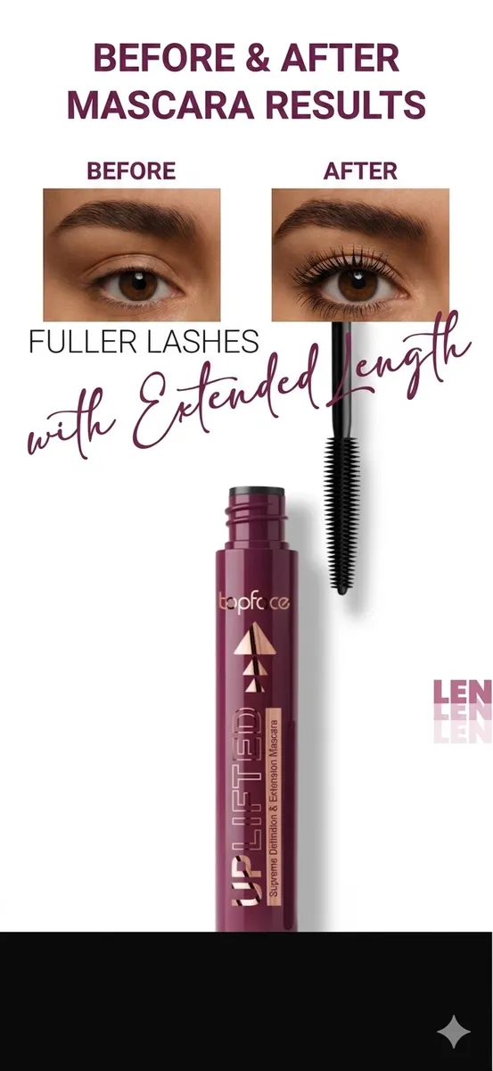 Topface Uplifted Supreme Definition & Extension Mascara fioletowa