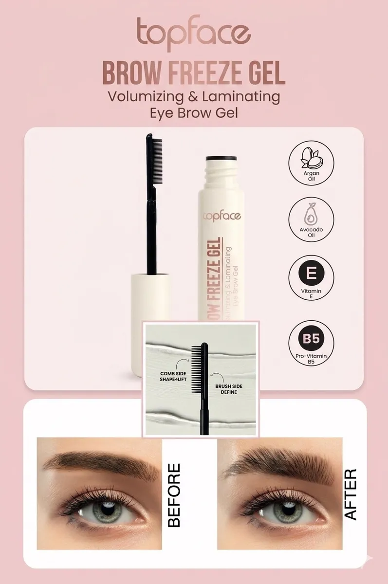 Topface Brow Freeze Gel Żel do brwi laminujący