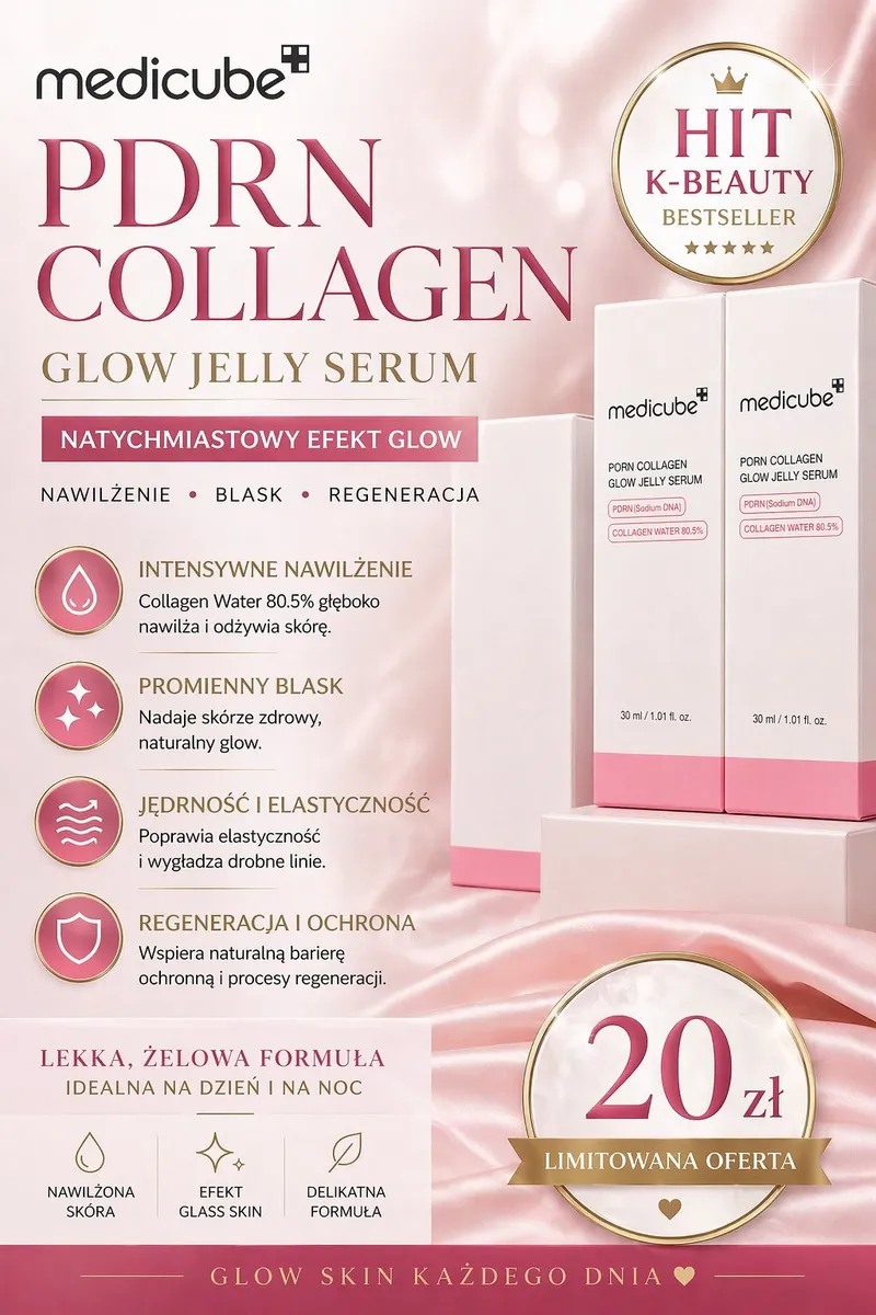 Medicube PDRN Collagen Glow Jelly Serum 30ml