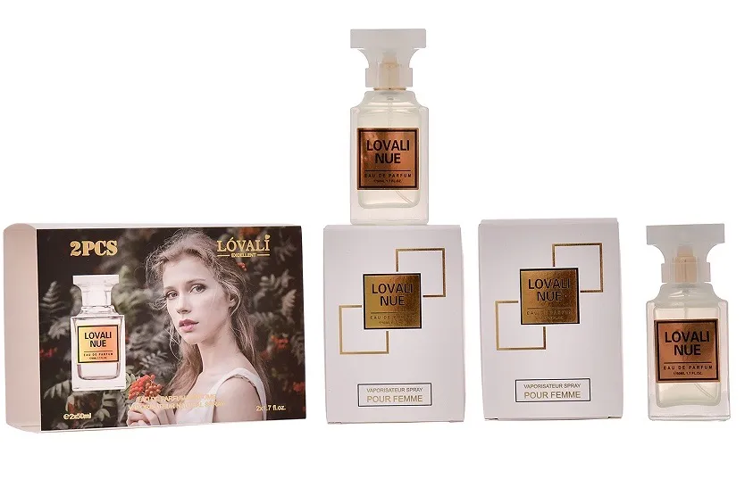 Zestaw perfum damskich Lovali NUE 2x50ml