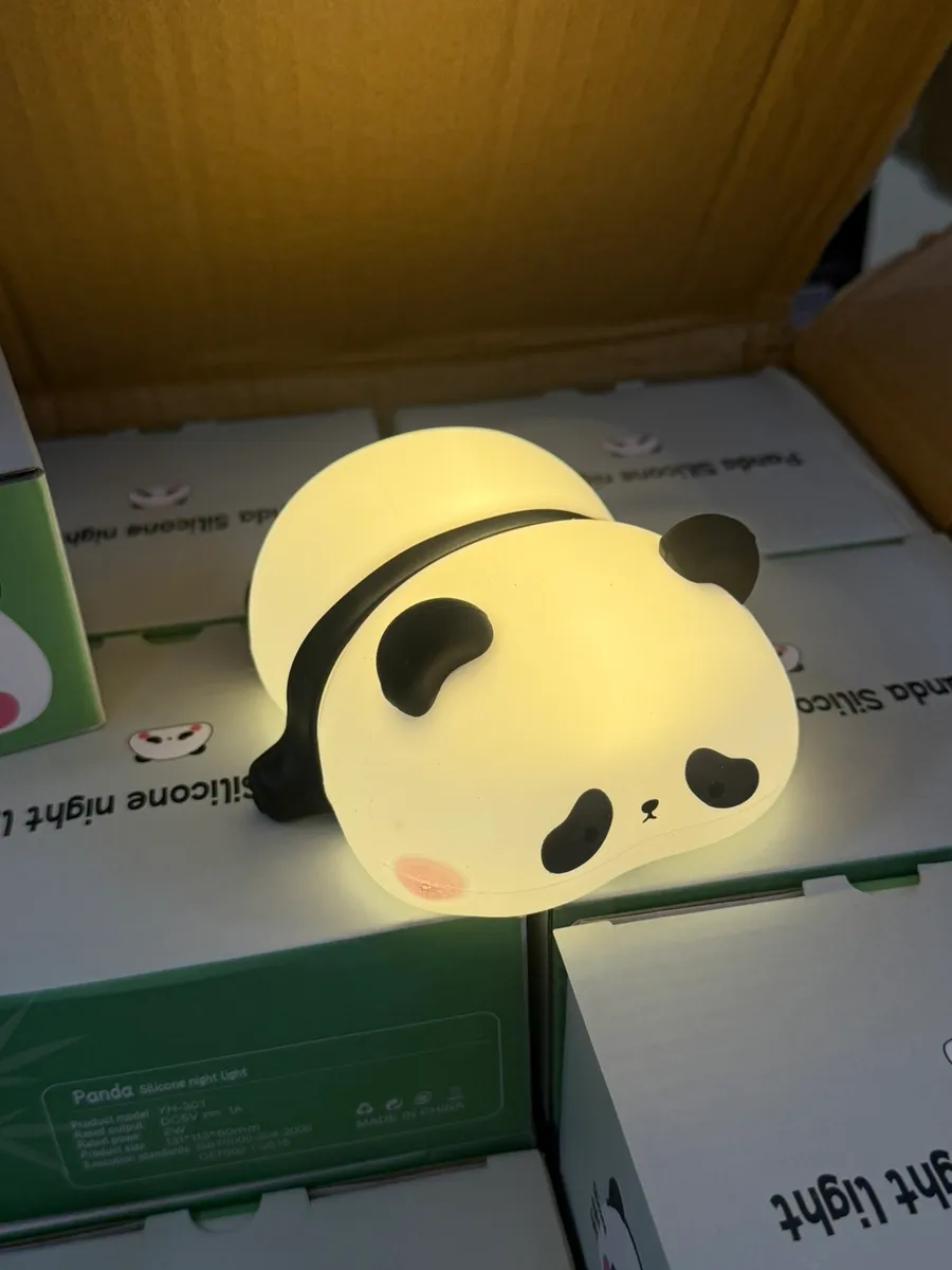 Lampka nocna silikonowa Panda YH-301