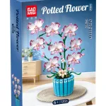 GAOMISI Zestaw Klocków Orchidea w Doniczce 6+ T2123