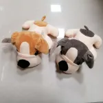 Maskotka Buldog 20cm Brązowo-Biały i Szaro-Biały