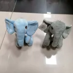 Maskotka Pluszowy Słoń Niebieski i Szary 20cm