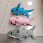 Maskotka rekin 20cm niebieski różowy szary
