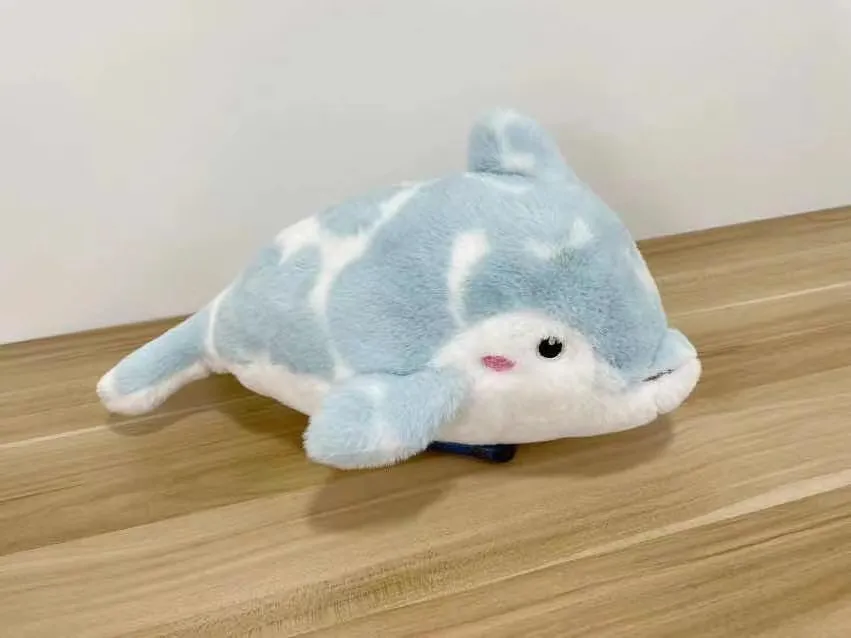 Pluszak Delfin Niebiesko-Biały 30cm