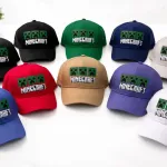 Czapki z daszkiem Minecraft Creeper w 9 kolorach