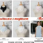 Gawroszka z magnezem 70% poliester jasnoniebieska 35x90cm
