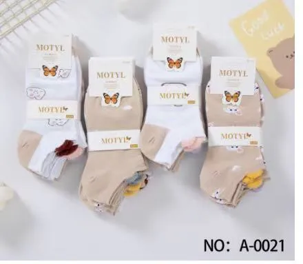 Skarpetki damskie Motyl z motywem motyli 40 szt