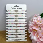Bransoletki Fashion Jewelry Hamsa Wielokolorowe 12 szt