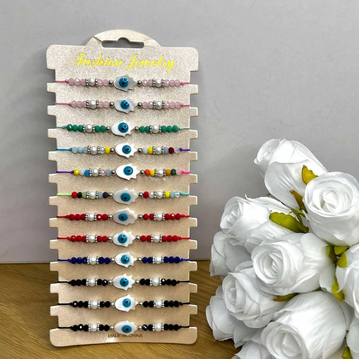 Bransoletki Fashion Jewelry Oko proroka Wielokolorowe