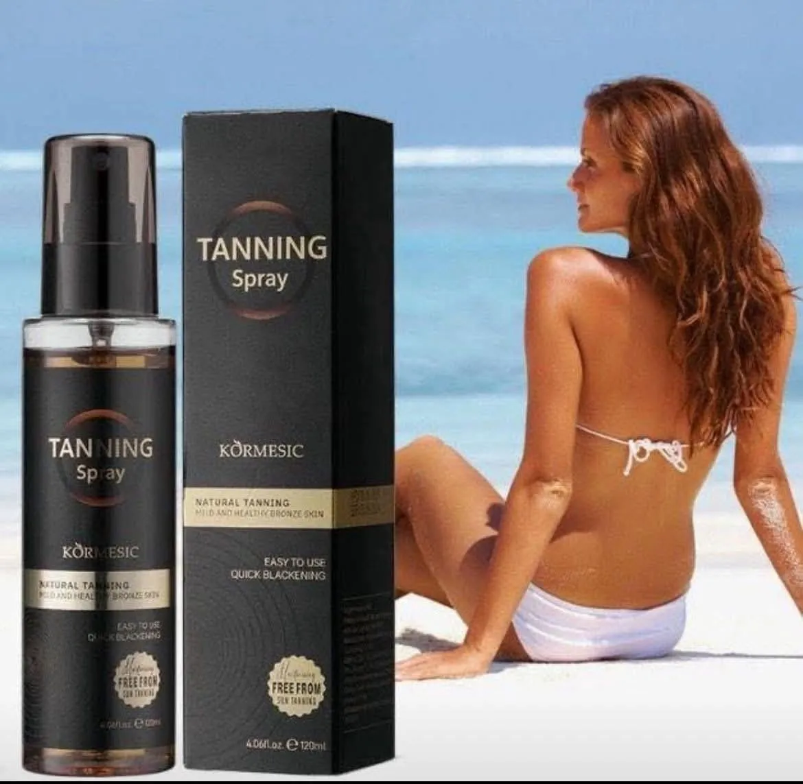 Naturalny samoopalacz w sprayu Körmesic 120ml Quick Blackening