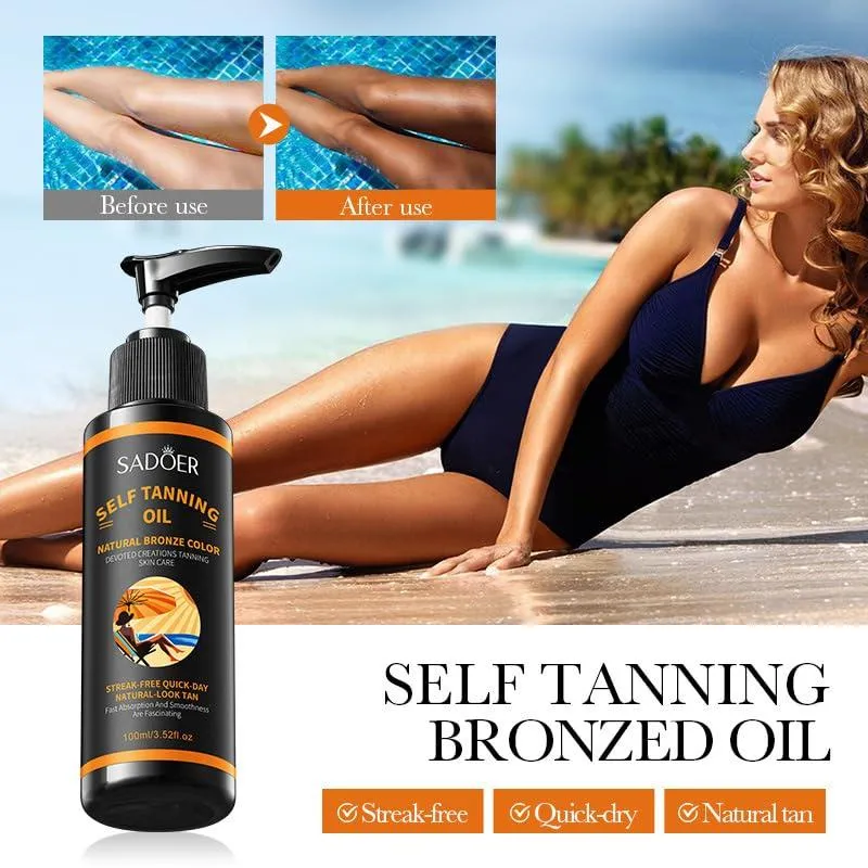 Olejek samoopalający Sadoer Natural Bronze 100ml