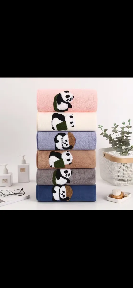 Ręcznik Mikrofibra Panda 50x100cm