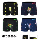 Męskie bokserki Pesasail QuomoMo wzorzyste 95% bawełna M-2XL