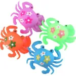 Gniotki krab antyestresowe squeeze toys multikolor