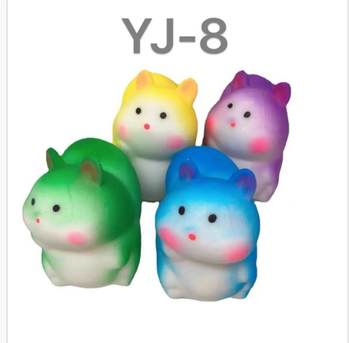 Gniotki Antystresowe Hamstery Y YJ-8 Wielokolorowe
