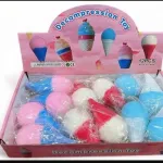 Gniotki Antystresowe Squeeze Toys Wafel Lody 12szt