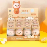 Gniotki Antystresowe Squeeze Toys Miś Pomarańczowy 12 szt
