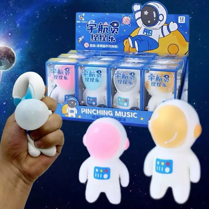 Gniotki Antystresowe Astronauta Squeeze Toys Kolorowe