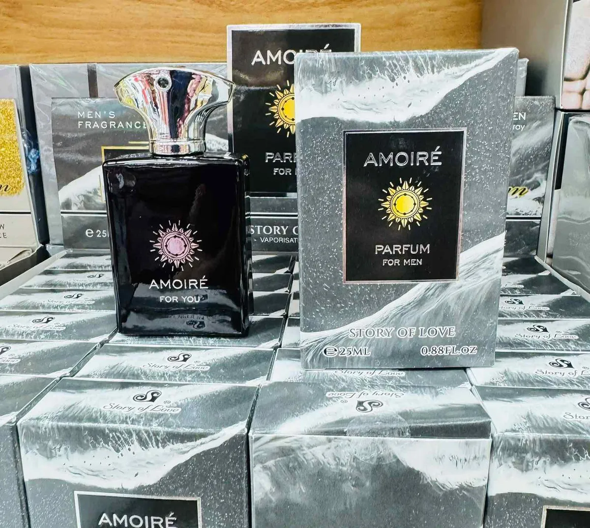 Amoiré Story of Love Parfum dla mężczyzn 25ml czarny